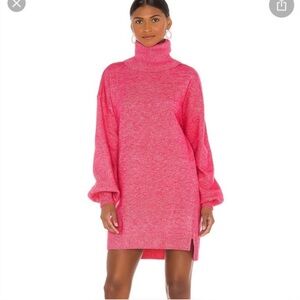 Show Me Your MuMu Bright Pink Knit Sweater
